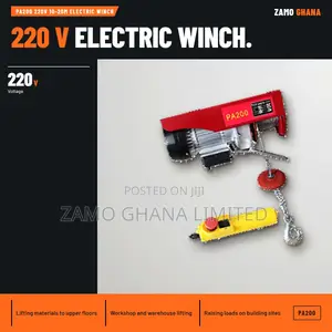 Raptor PA200 Electric Winch 220V (10-20m)