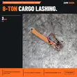 Rhino 8 Ton 12 Meter Polyester Cargo Lashing Belt (3 Inch) - 1
