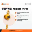 Raptor 3 Ton x 3 Meter Chain Block - 3