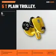 Raptor 5T Plain Trolley Yellow - 1