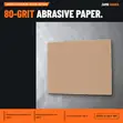 Sait Abrasive Paper Beige 230x280 80 Grit - 1