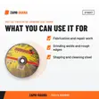 Molital 7" Metal Grinding Disc 180mm - 3