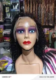 28" Human Hair Curly Wig - 2