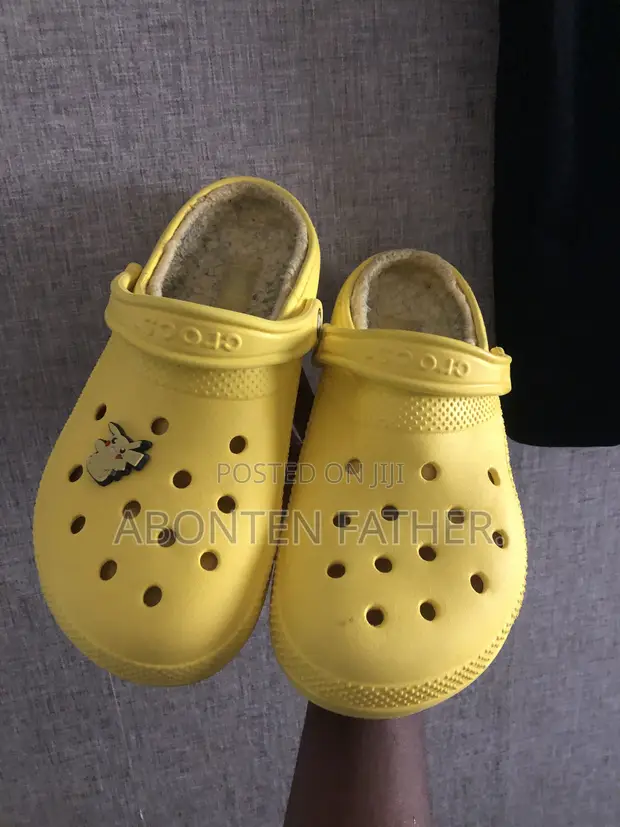 Used Crocs - Yellow, Size 40-42 - 1