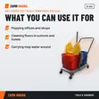 60Lt Double Mop Trolley with Down Press - 3