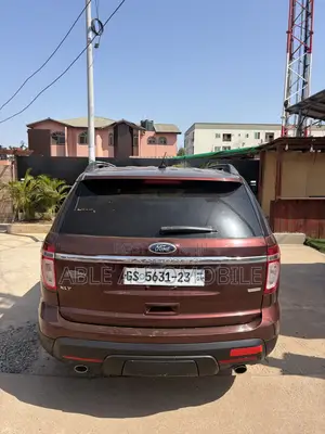 Ford Explorer XLT 2015 Red SUV
