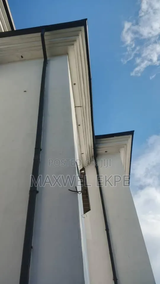 Black Rain Gutter Installation Services - 1