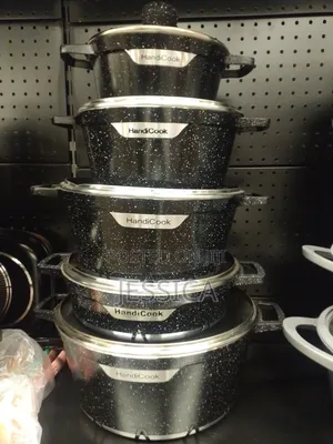 Handi Cook Stainless Steel & Aluminum Pots & Pans Set