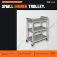 Topmop Small Dinner Trolley Without Bucket - D-013 - 1