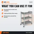 Topmop Small Dinner Trolley Without Bucket - D-013 - 3