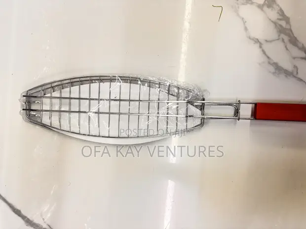 AROMA Barbecue BBQ Fish Grill Tool - 1