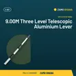 Topmop 9.00m Three Level Telescopic Aluminium Lever - 2