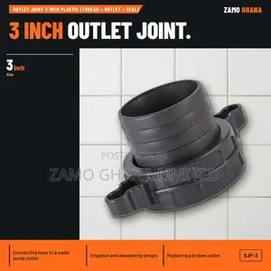 Honday 3 Inch Plastic Outlet Joint (Thread + Outlet + Seal)