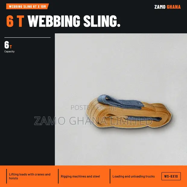 Tera Webbing Sling 6t x 10m - 1