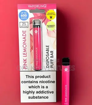 Chaos Hookah Cool Flavor Vape Puffs - Pink Lemonade