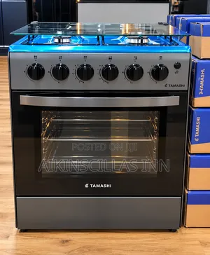 60x60 Turkish Designed 4-Burner Gas Cooker