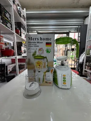 Mers Home Blender Mixer With Grinder MH-102 - 2200W