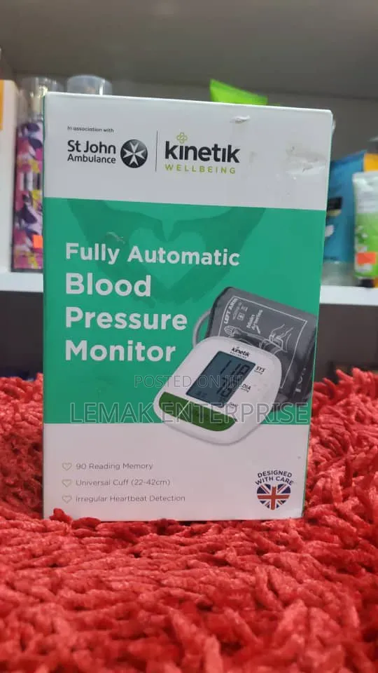 Kinetik Wellbeing Fully Automatic Blood Pressure Monitor - 1