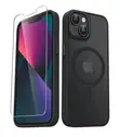 iPhone 14/13 Case with Tempered Glass Screen Protector (USA) - 1