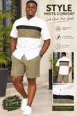 Men's White Linen Top - XL - 1