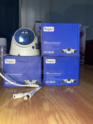 Snipex 5MP HD Infrared Waterproof Camera & 8000mAh DC UPS