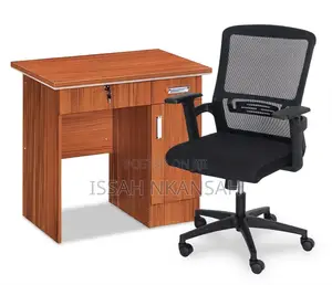 Office Table and Swivel Chair