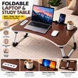Foldable Laptop and Study Table with 4 USB Ports - 2