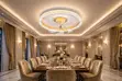 Summerwind Modern Crystal Ceiling Fan Light with Remote - 80W Gold - 2