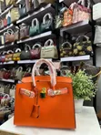 Luxury Hermes Birkin-Style Handbag - 3