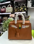 Luxury Hermes Birkin-Style Handbag - 4