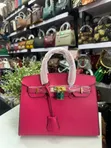 Luxury Hermes Birkin-Style Handbag - 5