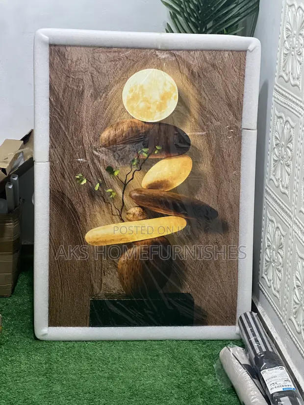 Deco Multicolor Wood Wall Art 70x100cm - 1