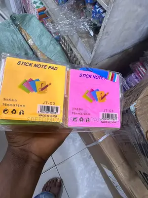 Sticky Note Pads - 76mm x 76mm & 76mm x 127mm