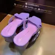 Ladies Low Heel Slippers - 1