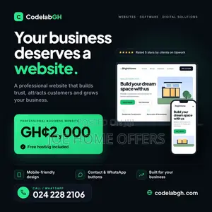 Professional Business Website Design | Free Hosting