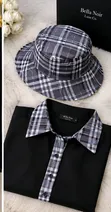 The Noir Heritage Set - Burberry Dress & Bucket Hat - 2