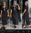 The Noir Heritage Set - Burberry Dress & Bucket Hat - 3