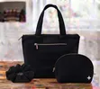 Everyday Noir Set: Tote Bag, Pouch & Scrunchie - 1