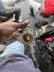 Hyundai Engine Coolant Water Outlet - 3
