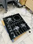 Kenwood 60cm Built-in Gas Electric Cooker - 3+1 Burners, Black - 2