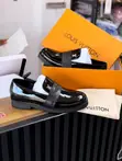 Louis Vuitton Black Patent Loafers - 1