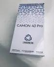 New Tecno Camon 40 Pro 4G 256GB Black - 1