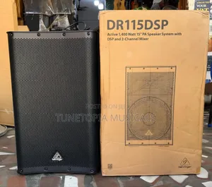 Behringer DR115DSP 1,400W 15-Inch Active PA Speakers
