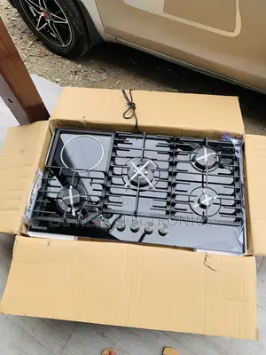 Brand New 90cm Black Built-in Gas Electric Cooker