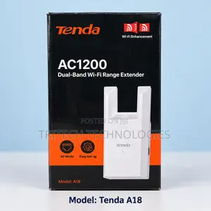Tenda A18 AC1200 Dual-Band Wi-Fi Range Extender