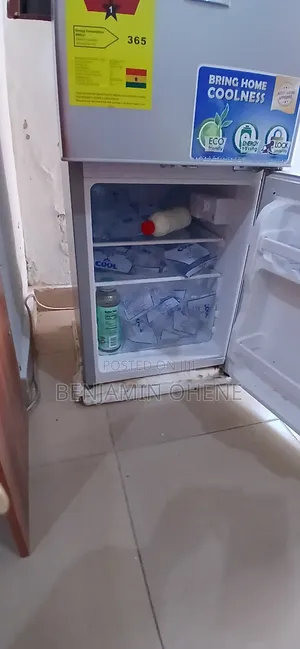 Nasco Double Door Fridge - 90 Liters