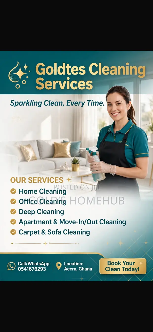 Gold's Cleaning Service - Sunday One-Time Cleaning - 1