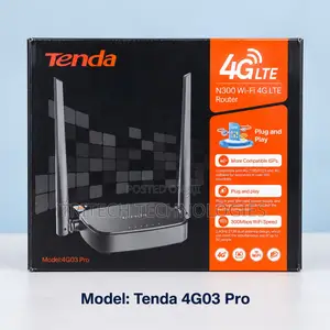 Tenda 4G03 Pro N300 Wi-Fi 4G LTE Router
