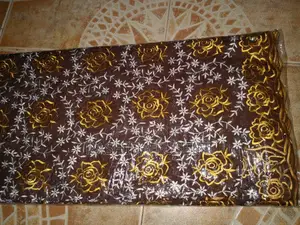 Elegant Brown & Gold Shada Lace - 5 Yards