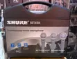 Shure Beta 58A Professional Wired Microphone 3-Pack Kit - 3